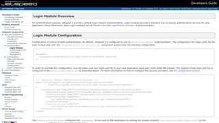 
                            4. Jetspeed Developers Guide - Jetspeed 2 Security - Login Module
