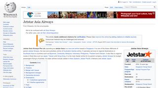 
                            11. Jetstar Asia Airways - Wikipedia
