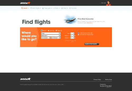 
                            4. Jetstar: Book Cheap Flights
