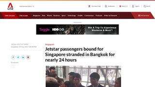 
                            7. Jetstar passengers bound for Singapore stranded in Bangkok for ...
