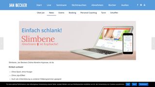 
                            1. Jetzt Abnehmen – mit Jan Beckers Online-Coaching – Jan Becker