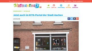 
                            11. Jetzt auch im KITA-Portal der Stadt Aachen - Aktuelles - Elterninitiative ...