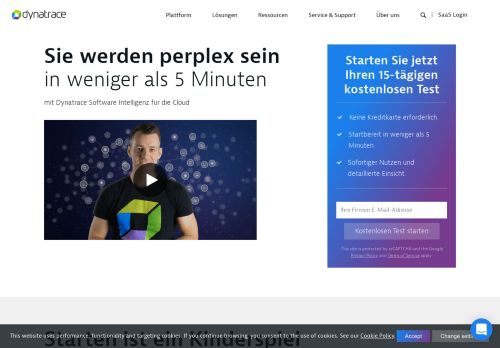 
                            4. Jetzt gratis testen | 15-tägige Dynatrace Trial