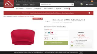 
                            11. Jetzt Kidneykaren W MINI-TUBE, Ruby Red online kaufen - www ...