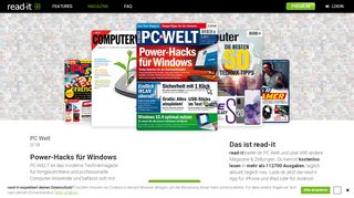 
                            6. Jetzt kostenlos lesen: PC Welt 3/18 | Magazin - PC Welt | read-it