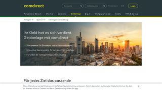 
                            11. Jetzt mit comdirect die richtige Geldanlage finden | comdirect.de