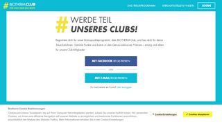 
                            4. Jetzt Mitglied werden - BIOTHERM Club - Für dich nur das Beste