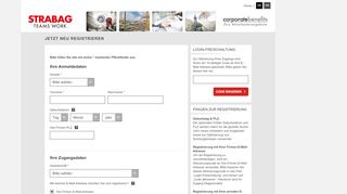 
                            3. Jetzt neu registrieren! - Ihre corporate benefits Mitarbeiterangebote