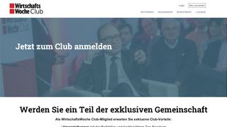 
                            10. Jetzt zum Club anmelden – WirtschaftsWoche Club