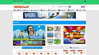 
                            6. Jeux Golf sur Miniclip.com