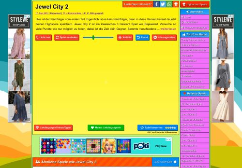 
                            9. Jewel City 2 spielen - Spiele-Kostenlos-Online.de