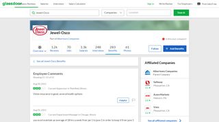 
                            13. Jewel-Osco Employee Benefit: Health Insurance | Glassdoor