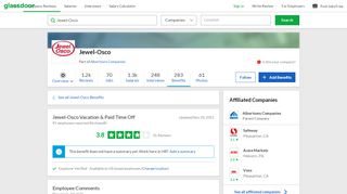 
                            11. Jewel-Osco Employee Benefit: Vacation & Paid Time Off | Glassdoor
