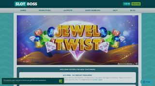
                            4. Jewel Twist Slot | Slot Boss Online Slots | £10 Free