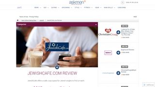 
                            8. JewishCafe.com Review - AskMen
