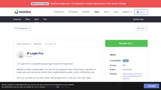 
                            9. JF Login Pro - EasySocial Application Directory - StackIdeas