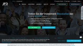 
                            1. JFD Brokers - Online Trading, Brokerage und Investment-Services