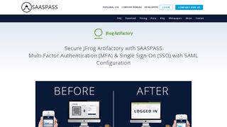 
                            12. JFrog Artifactory Two Factor Authentication (2FA) SSO Single Sign ON