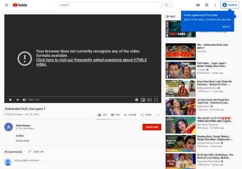 
                            5. Jhakanaka hindi Joss gana 1 - YouTube