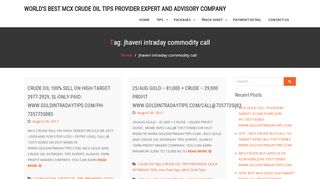 
                            8. jhaveri intraday commodity call Archives - WORLD'S BEST MCX ...