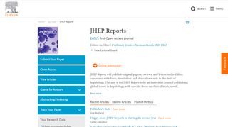 
                            6. JHEP Reports - Journal - Elsevier