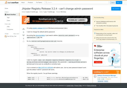 
                            5. Jhipster Registry Release 3.2.4 - can't change admin password ...