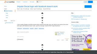 
                            5. Jhipster Social login with facebook doesn't work - Stack Overflow