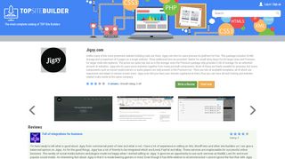 
                            13. Jigsy.com - Reviews of Website Builder - TOP Site Builder Reviews