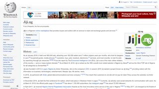 
                            7. Jiji.ng - Wikipedia