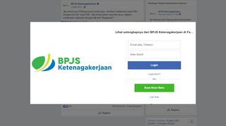 
                            7. Jika Anda lupa PIN/password untuk login,... - BPJS ... - Facebook