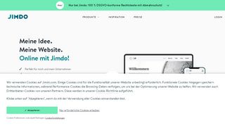 
                            4. Jimdo: Deine eigene Website erstellen
