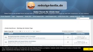 
                            7. Jimdo-Userforum - Jimdo-Forum