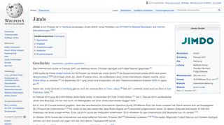 
                            6. Jimdo - Wikipedia