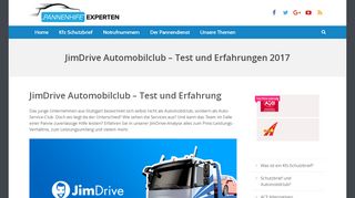 
                            4. JimDrive Automobilclub - Test und Erfahrungen 2017 - Pannenhilfe ...