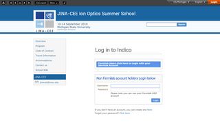 
                            11. JINA-CEE Ion Optics Summer School (10-September 14, 2018)