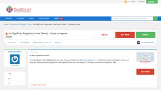 
                            13. Jio GigaFiber Registration has Started - Steps to register inside ...