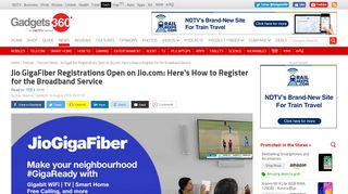 
                            6. Jio GigaFiber Registrations Open on Jio.com: Here's How to Register ...