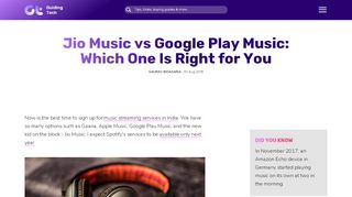 
                            11. Jio Music vs. Google Play Music: Comparing the Two Streaming ...