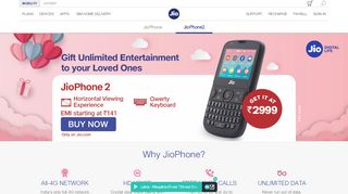 
                            1. Jio Phone 2 Online Booking at Best Price in India 2018