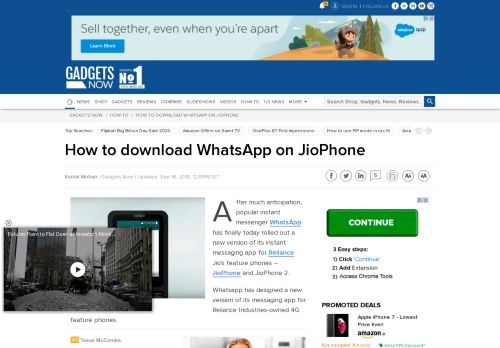 
                            7. jio phone: How to download WhatsApp on Jio Phone | Gadgets Now