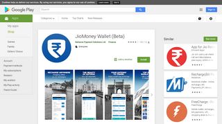 
                            3. JioMoney Wallet (Beta) - Apps on Google Play