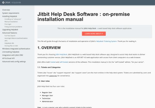 
                            8. Jitbit Helpdesk Ticketing System - README