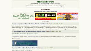 
                            11. Jjboy's Posts - Nairaland Forum