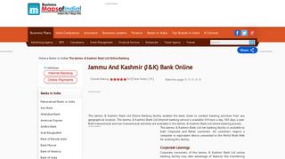
                            12. JK Bank Online- Know About Net Banking, Mobile Banking Facilities ...