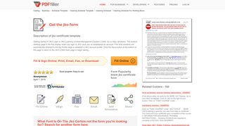 
                            11. Jko - Fill Online, Printable, Fillable, Blank | PDFfiller