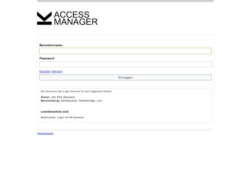 
                            4. JKU | Login @ Access Manager