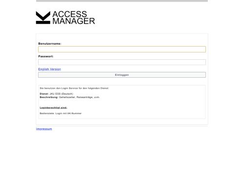 
                            5. JKU | Login @ Access Manager