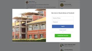 
                            10. Jkuat Library - activate your student email by following... | Facebook