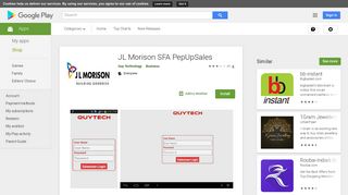 
                            6. JL Morison SFA PepUpSales - Apps on Google Play