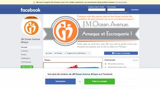 
                            12. JM Ocean Avenue Afrique - Accueil | Facebook